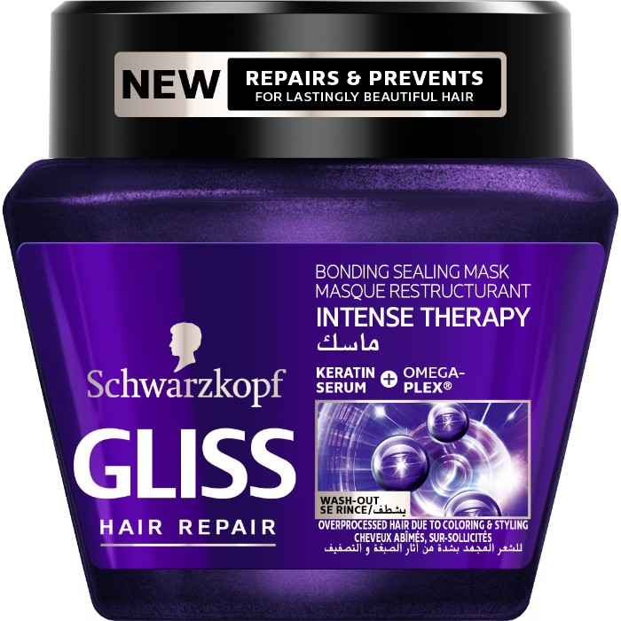 Buy Schwarzkopf Gliss Hair Repair Intense Therapy Bond Repair Mask (300 ml) - Purplle