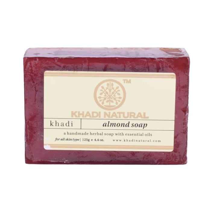 Buy Khadi Natural Ayurvedic Almond Soap (125 g) - Purplle