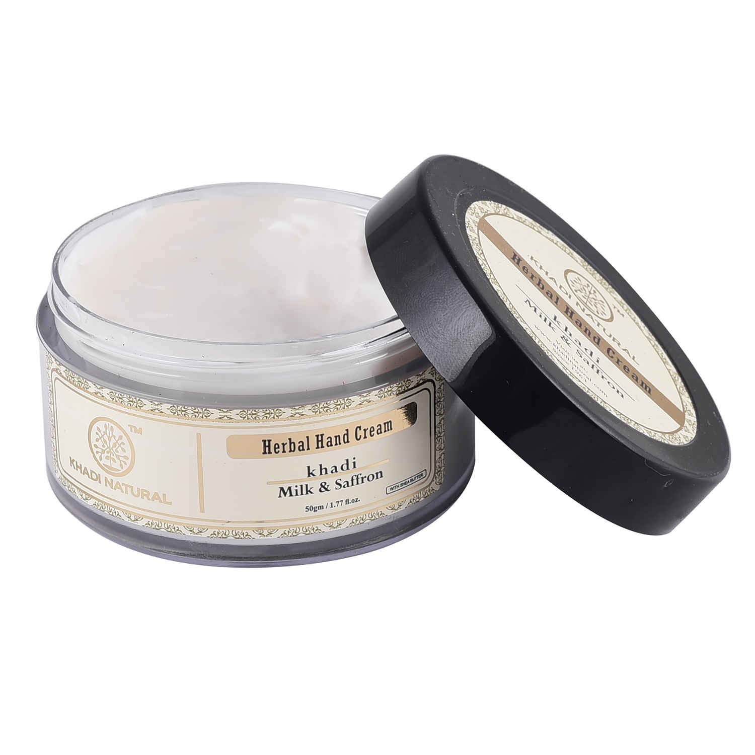 Buy Khadi Natural Ayurvedic Milk & Saffron Hand Cream (50 g) - Purplle