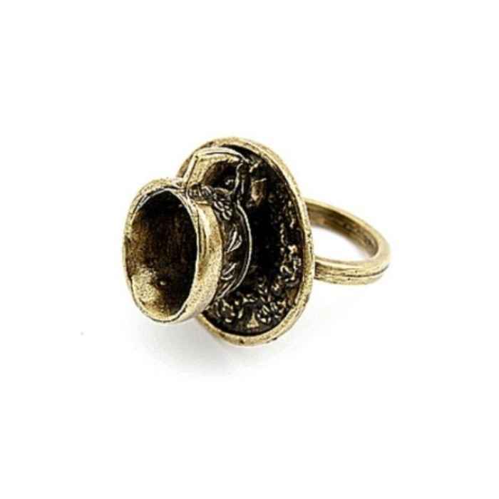 Buy Crunchy Fashion Cup Ring - Purplle