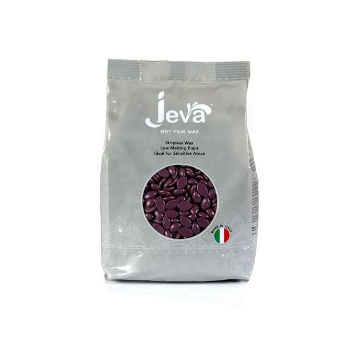 Buy Jeva Hot Film Wax Plum (500 g) - Purplle