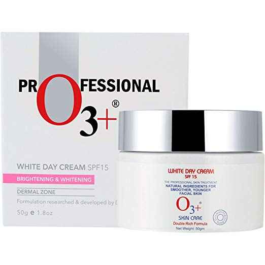 Buy O3+ White Day Cream SPF-15 for Skin Brightening & Whitening (50ml) - Purplle