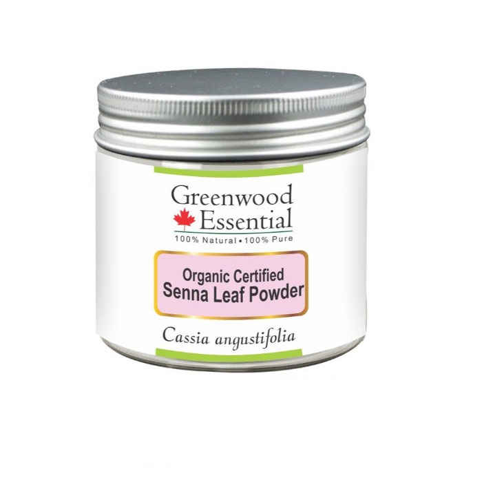 Buy Greenwood Essential Pure Senna Leaf Powder (Cassia angustifolia) 200gm Organic Certified 100% Natural Therapeutic Grade - Purplle