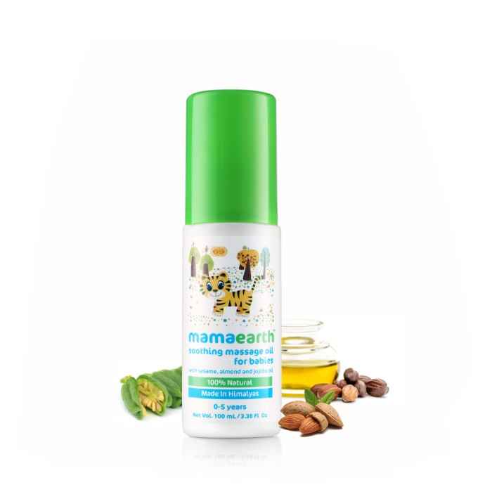 Buy Mamaearth Soothing Massage Oil For Babies (100 Ml, 0-5 Yrs) - Purplle