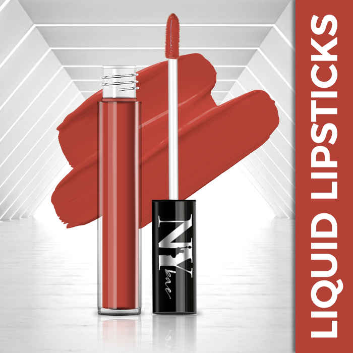 Buy NY Bae Liquid Lipstick, Brown - Lunch at Sandunes 29 (3 ml) - Purplle