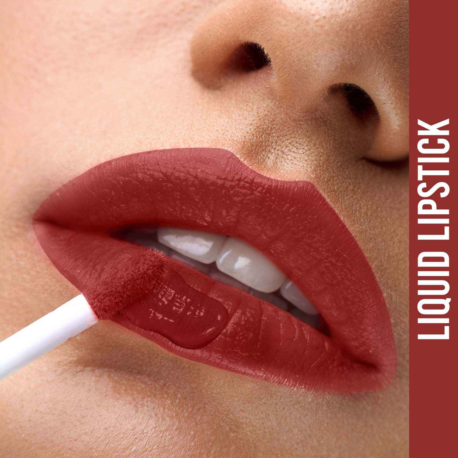 Buy NY Bae Liquid Lipstick | Brown | Matte | Highly Pigmented- The Hubble 48 (3 ml) - Purplle