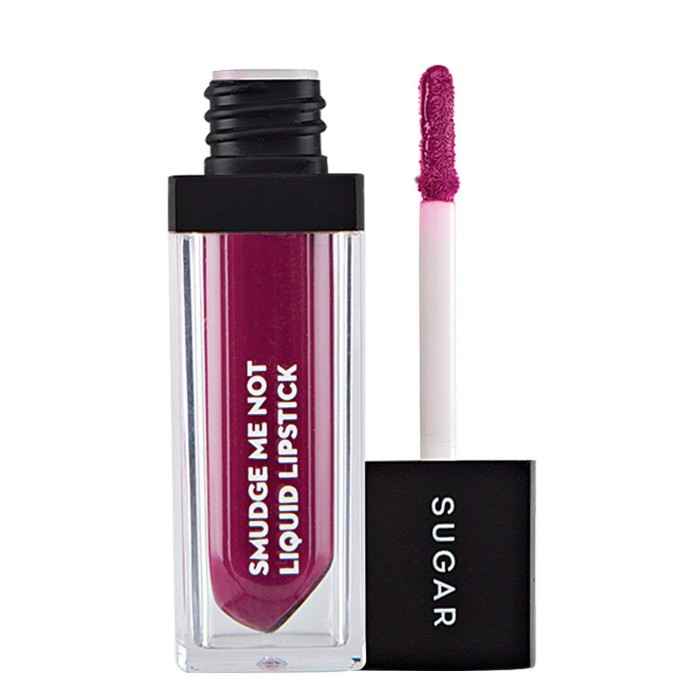 Buy SUGAR Cosmetics Smudge Me Not Liquid Lipstick Sample - 03 Tan Fan (Mauve Nude) - Purplle