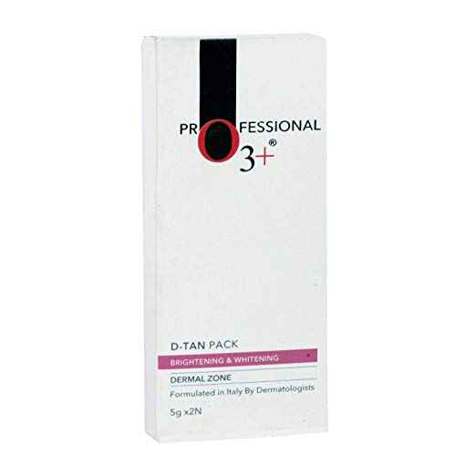 Buy O3+ DTan Pack De Tan Removal Mask for Instant Skin Brightening & Whitening (Detan 2 x 5g for De-Tanning) - Purplle
