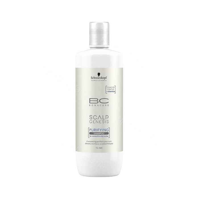 Buy Schwarzkopf Professional Bc Scalp Genesis Purifying Shampoo (1000 ml) - Purplle