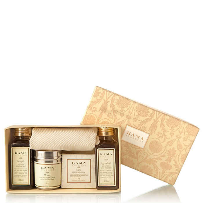 Buy Kama Ayurveda Ayurvedic Wellness Gift Box (315 g) - Purplle
