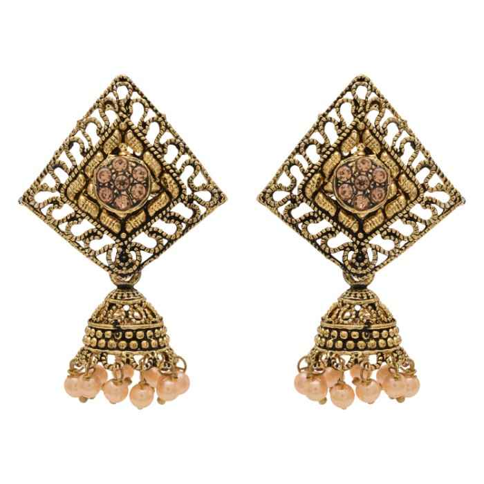 Buy Kord Store Special Design Indian Traditional Earring Jhumki KSEAR70076 - Purplle