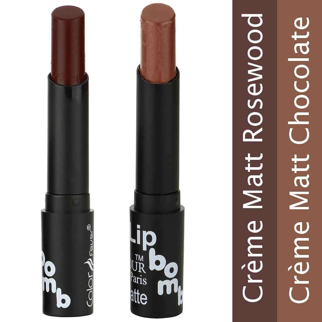 Buy Bonjour Paris Super-Matt Lipstick - Rosewood/Chocolate (7 g) - Purplle
