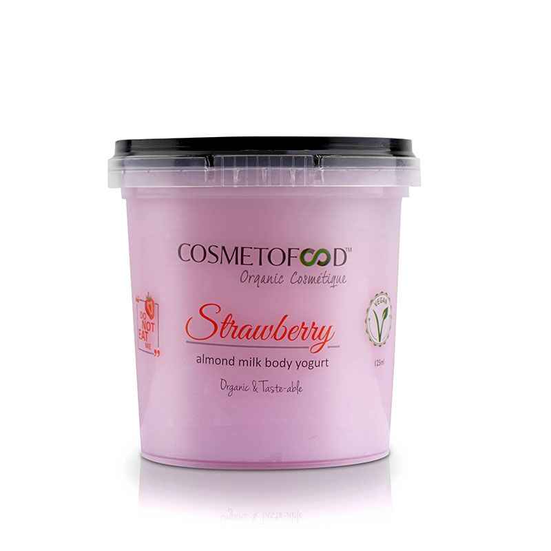 Buy Organic Strawberry Body Yogurt (125 ml) - Purplle