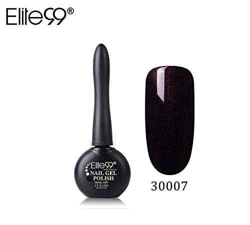 Buy Elite99 3rd Generation Gel Polish Long Lid Convenient Operation UV LED Gel Varnishes Soak Off Nail Gelpolish Imported Nail Polish (30007) (12 ml) - Purplle