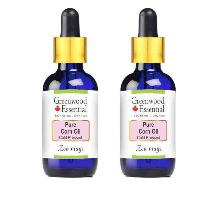 Buy Greenwood Essential Pure Corn Oil (Zea mays) 100% Natural Therapeutic Grade Cold Pressed (1250 ml) - Purplle