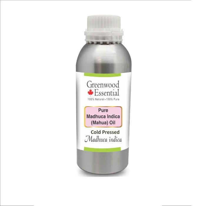 Buy Greenwood Essential Pure Madhuca Indica Oil (Madhuca indica) 100% Natural Therapeutic Grade Cold Pressed (1250 ml) - Purplle