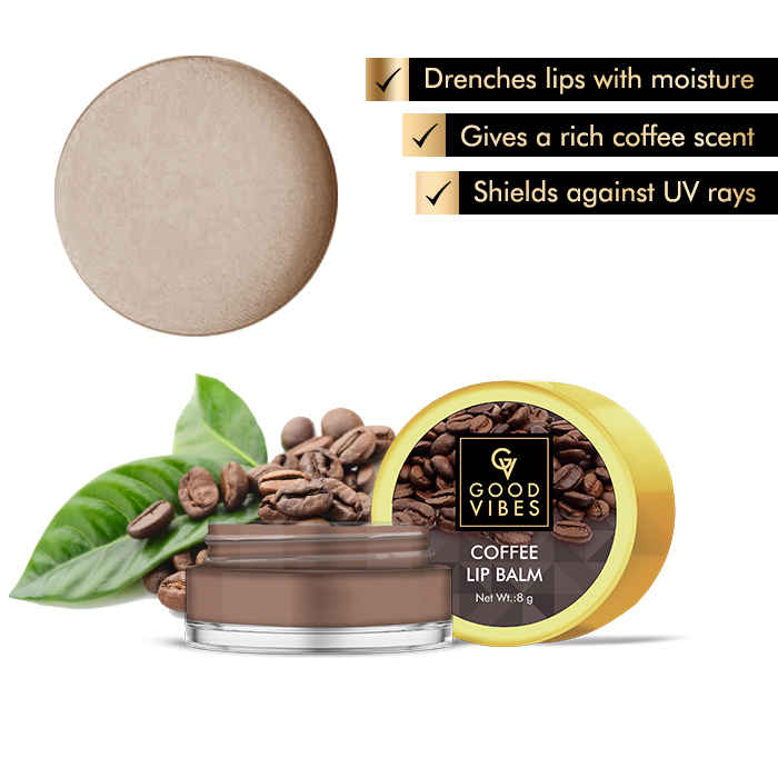 Buy Good Vibes Lip Balm - Coffee (8 gm) - Purplle