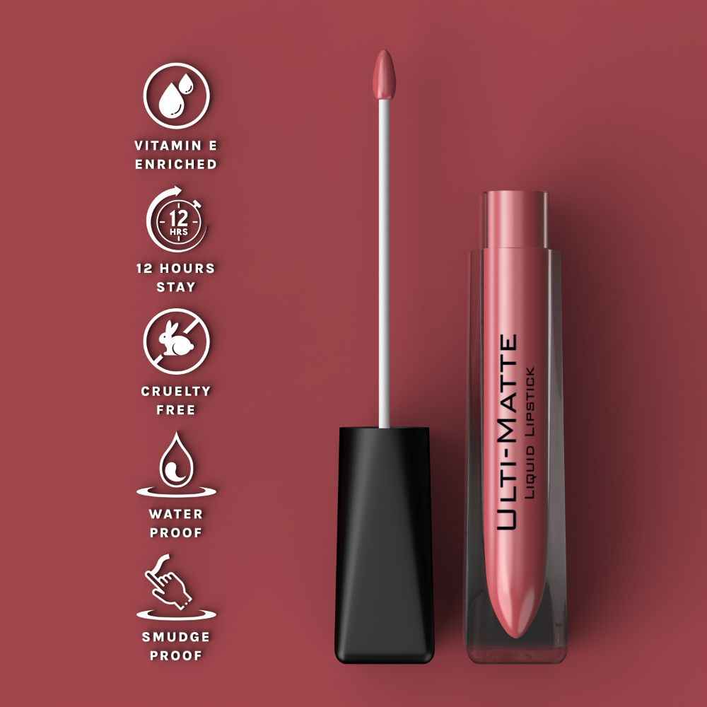 Buy Bella Voste I ULTI-MATTE LIQUID LIPSTICK I Silky Smooth & Light Weight Texture I Full Coverage With Pure Matte finish I NAKED (03) - 3.7 ml - Purplle