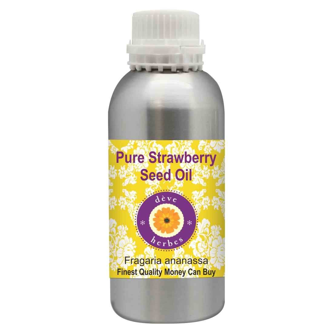 Buy Deve Herbes Pure Strawberry Seed Oil (Fragaria ananassa) Natural Therapeutic Grade 630ml - Purplle