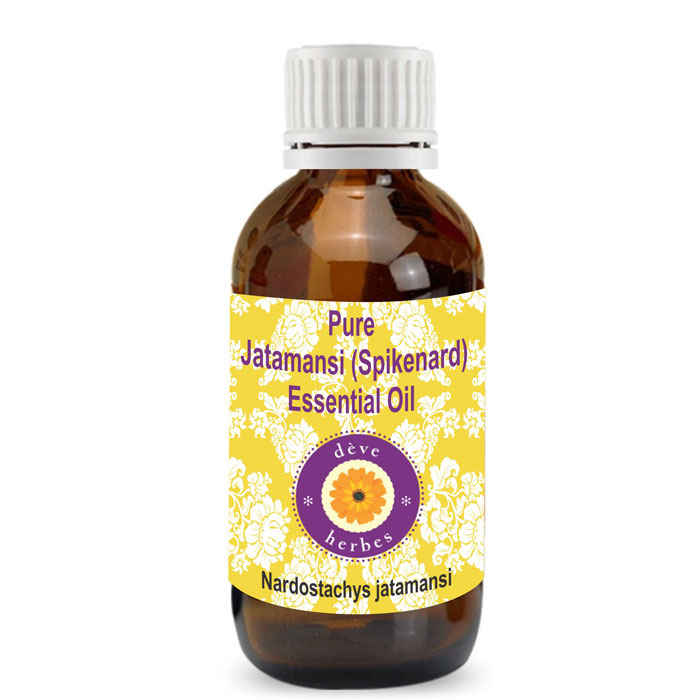 Buy Deve Herbes Pure Jatamansi (Spikenard) Essential Oil (Nardostachys jatamansi) Natural Therapeutic Grade Steam Distilled 50ml - Purplle