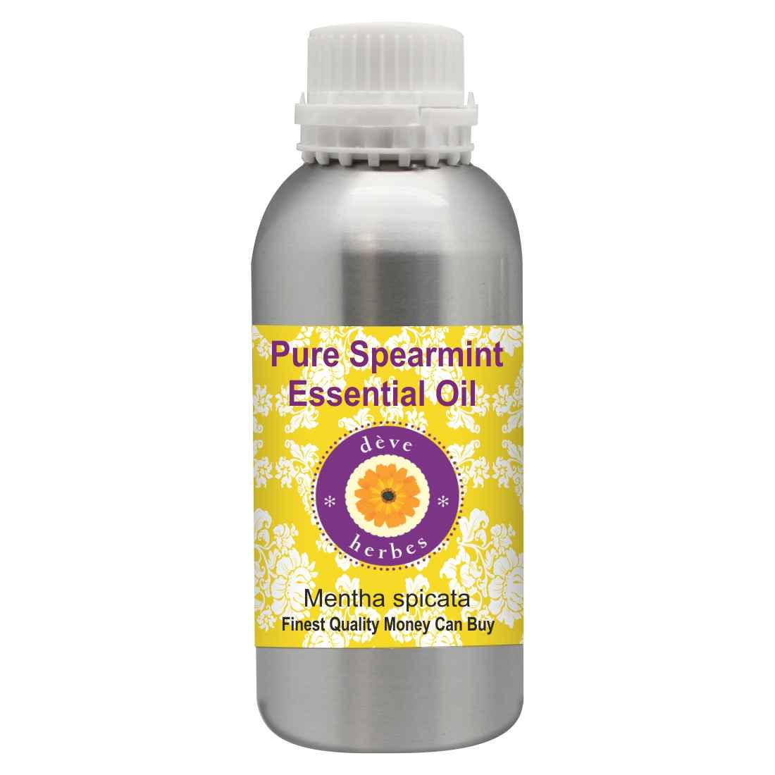 Buy Deve Herbes Pure Spearmint Essential Oil (Mentha spicata) Natural Therapeutic Grade Steam Distilled 630ml - Purplle