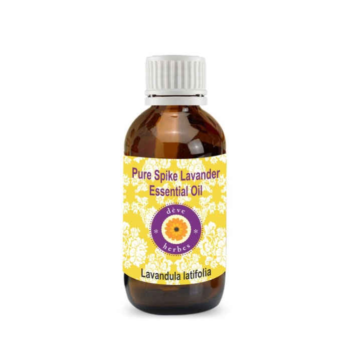 Buy Deve Herbes Pure Spike Lavender Essential Oil (Lavandula latifolia) Natural Therapeutic Grade Steam Distilled 15ml - Purplle