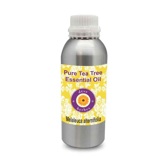 Buy Deve Herbes Pure Tea Tree Essential Oil (Melaleuca alternifolia) Natural Therapeutic Grade Steam Distilled 630ml - Purplle