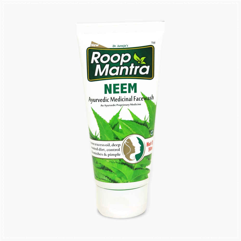 Buy Roop Mantra Neem Face Wash (50 ml) For Men & Women - Purplle