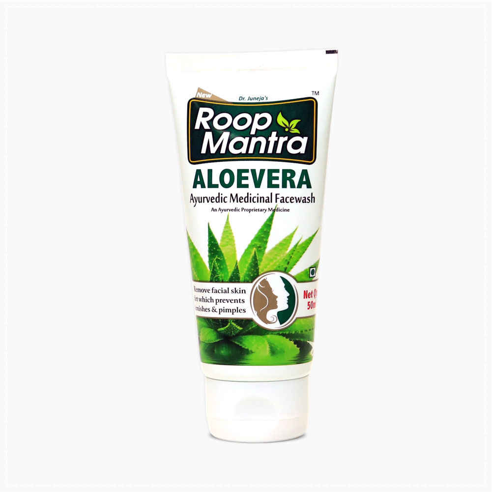 Buy Roop Mantra Aloevera Face Wash (50 ml) For Men & Women - Purplle
