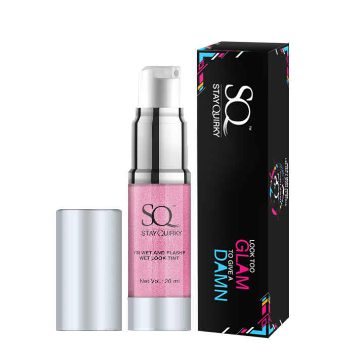Buy Stay Quirky Bronzer I'm Wet N Flashy Wet Look Tint - Pink Diva 1 (20 ml) - Purplle