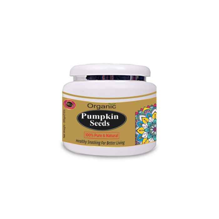 Buy Avnii Organic's 100% Organic & Pure Pumpkin Seeds, Good For Hair And All Skin Types, (200 g) - Purplle