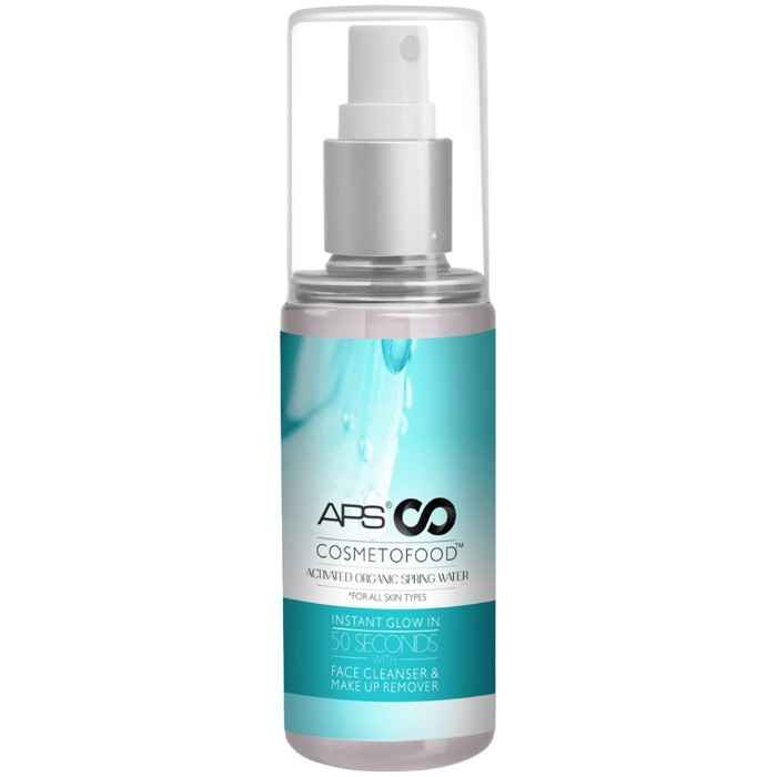 Buy Cosmetofood Activated Organic Spring Water (100 ml) - Purplle