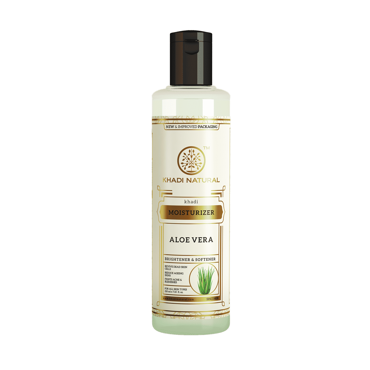 Buy Khadi Natural Ayurvedic Aloevera Moisturiser (210 ml) - Purplle