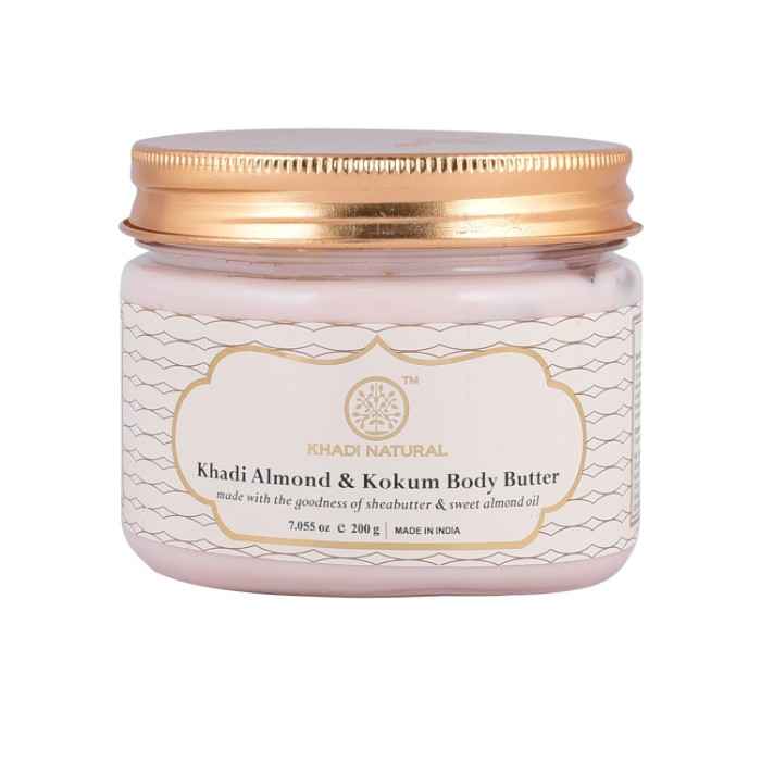 Buy Khadi Natural Ayurvedic Almond & Kokum Body Butter (200 g) - Purplle