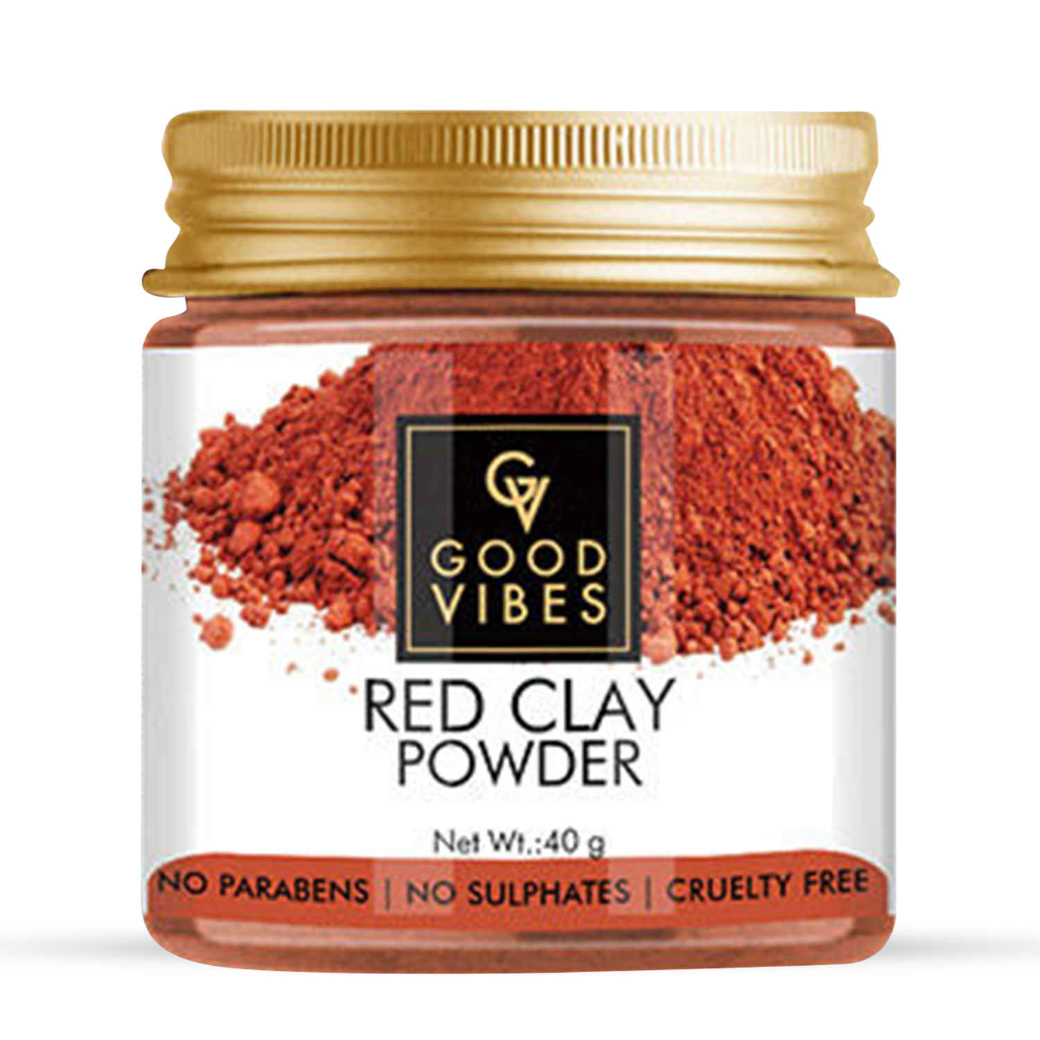 Buy Good Vibes Powder - Red Clay (40 gm) - Purplle