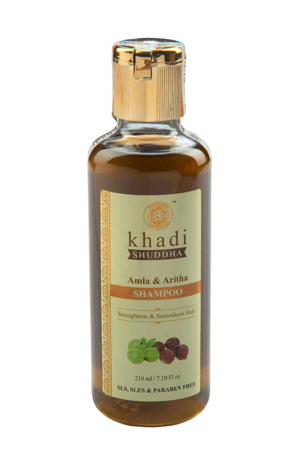 Buy Khadi Shuddha Amla & Aritha Shampoo (210 ml) - Purplle