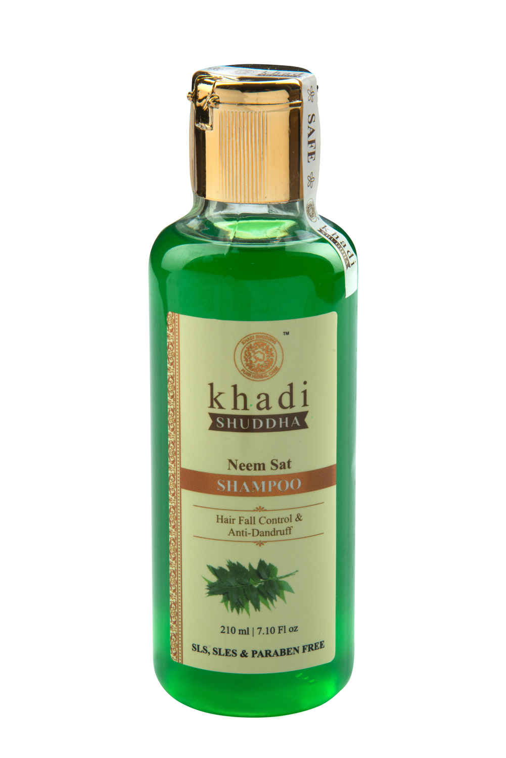 Buy Khadi Shuddha Neem Sat Shampoo (210 ml) - Purplle