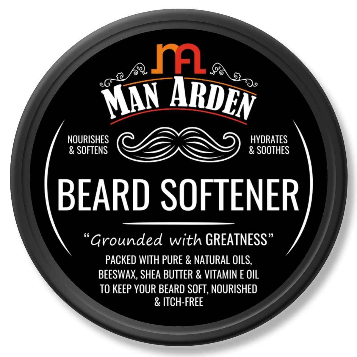 Buy Man Arden Beard Softener - Hydrating & Nourishing with Natural Oils, Beeswax & Shea Butter (50 g) - Purplle