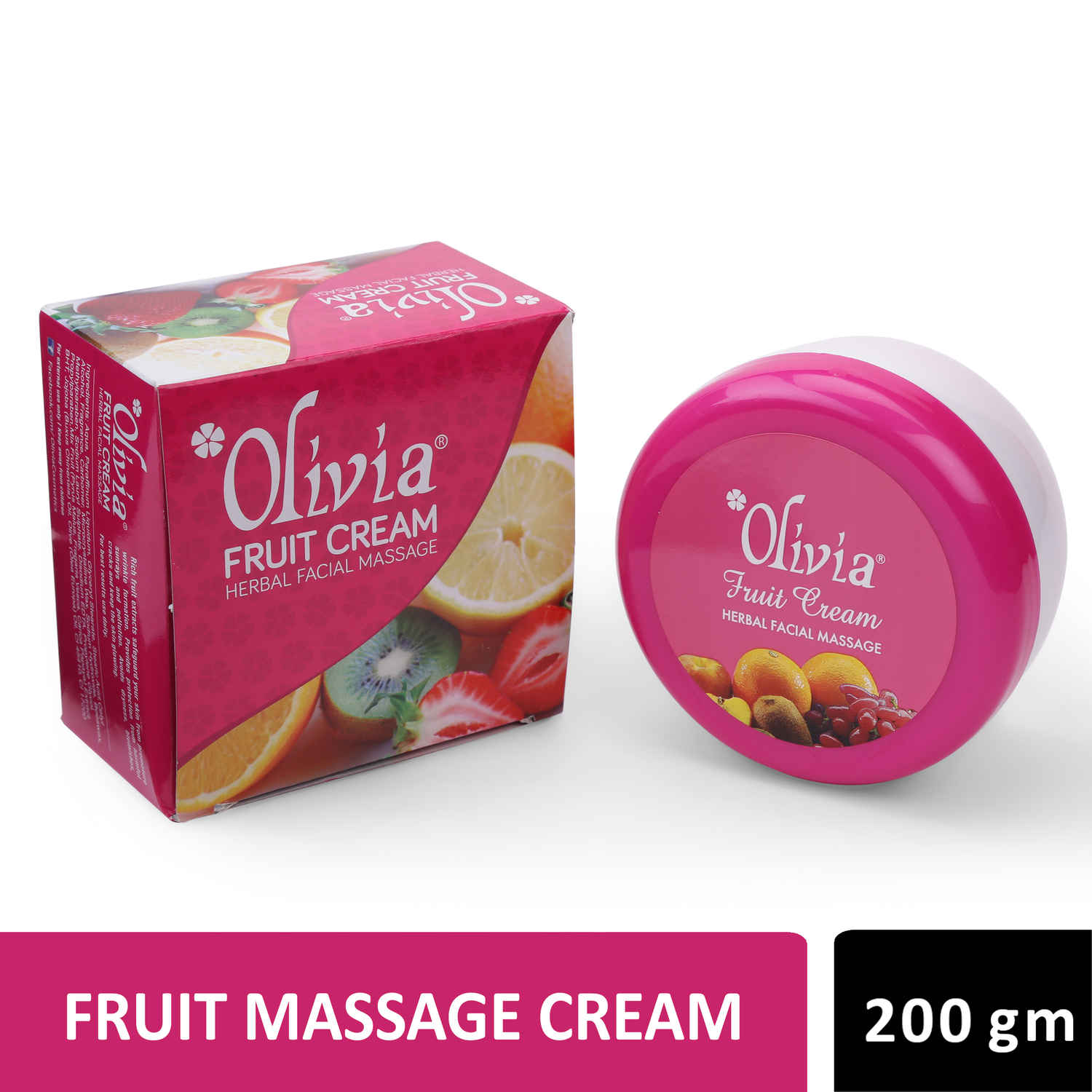 Buy Olivia Fruit Massage Cream (200 gm) - Purplle