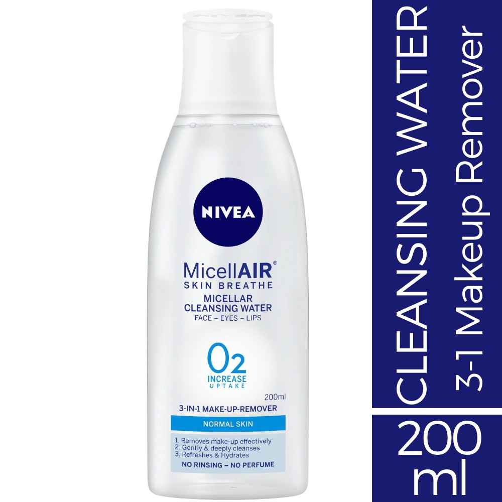 Buy NIVEA Micellar Cleansing Water, Skin Breathe MicellAIR, 200ml - Purplle