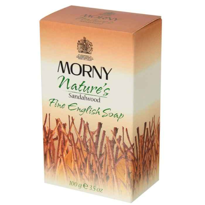 Buy Morny Nature's Sandalwood Fine English Hand Crafted Soap,(100 g) - Purplle
