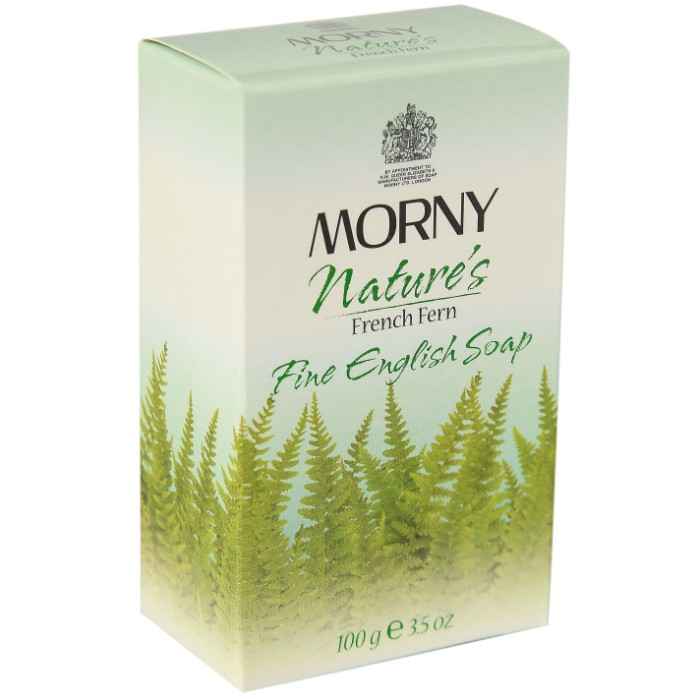 Buy Morny Nature's French Fern Fine English Hand Crafted Soap,(100 g) - Purplle
