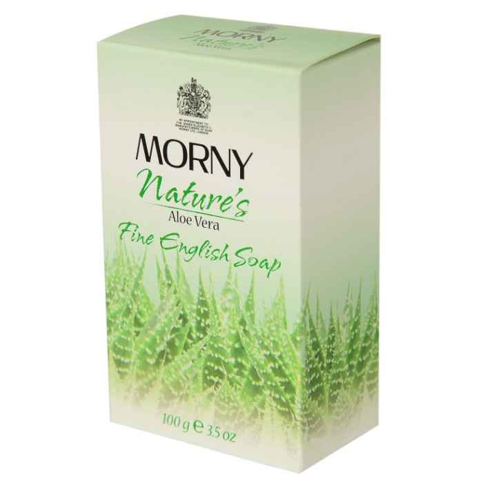 Buy Morny Nature's Aloe Vera Fine English Hand Crafted Soap,(100 g) - Purplle
