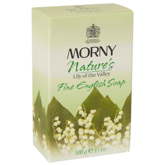 Buy Morny Nature's Lily of the Valley Fine English Hand Crafted Soap,(100 g) - Purplle