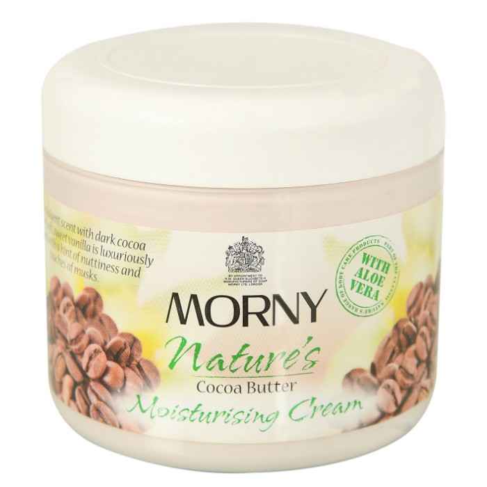 Buy Morny Nature's Cocoa Butter Moisturising Cream With Aloe Vera (300 ml) - Purplle