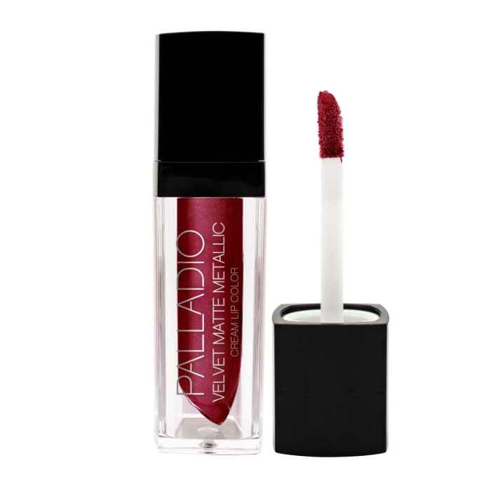 Buy Palladio Velvet Matte Metallic Lip Color Opulent (4.16 g) - Purplle