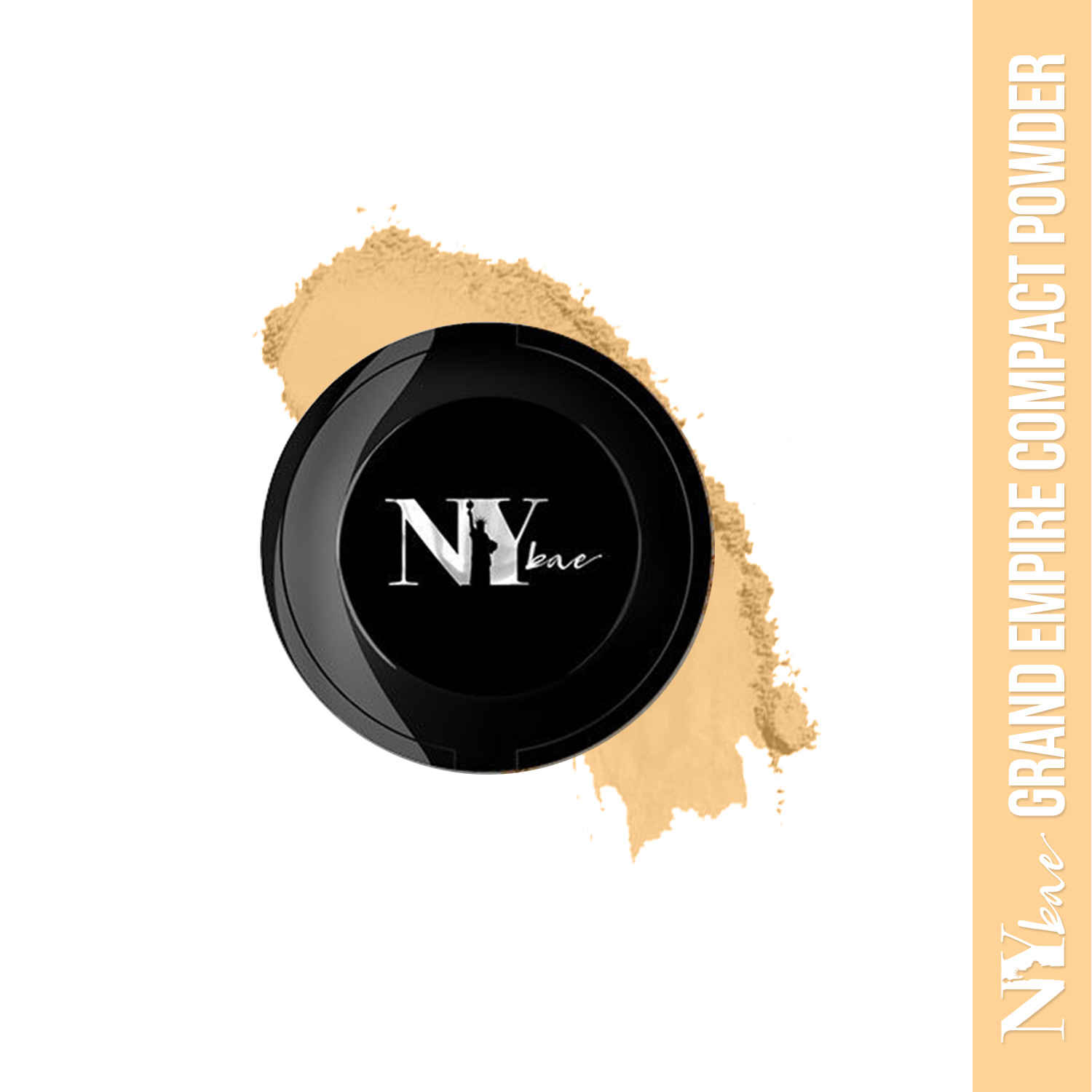 Buy NY Bae Grand Empire Compact Powder with SPF 50 - Carol's Pale Sand Gaze 9 (9 g) - Purplle