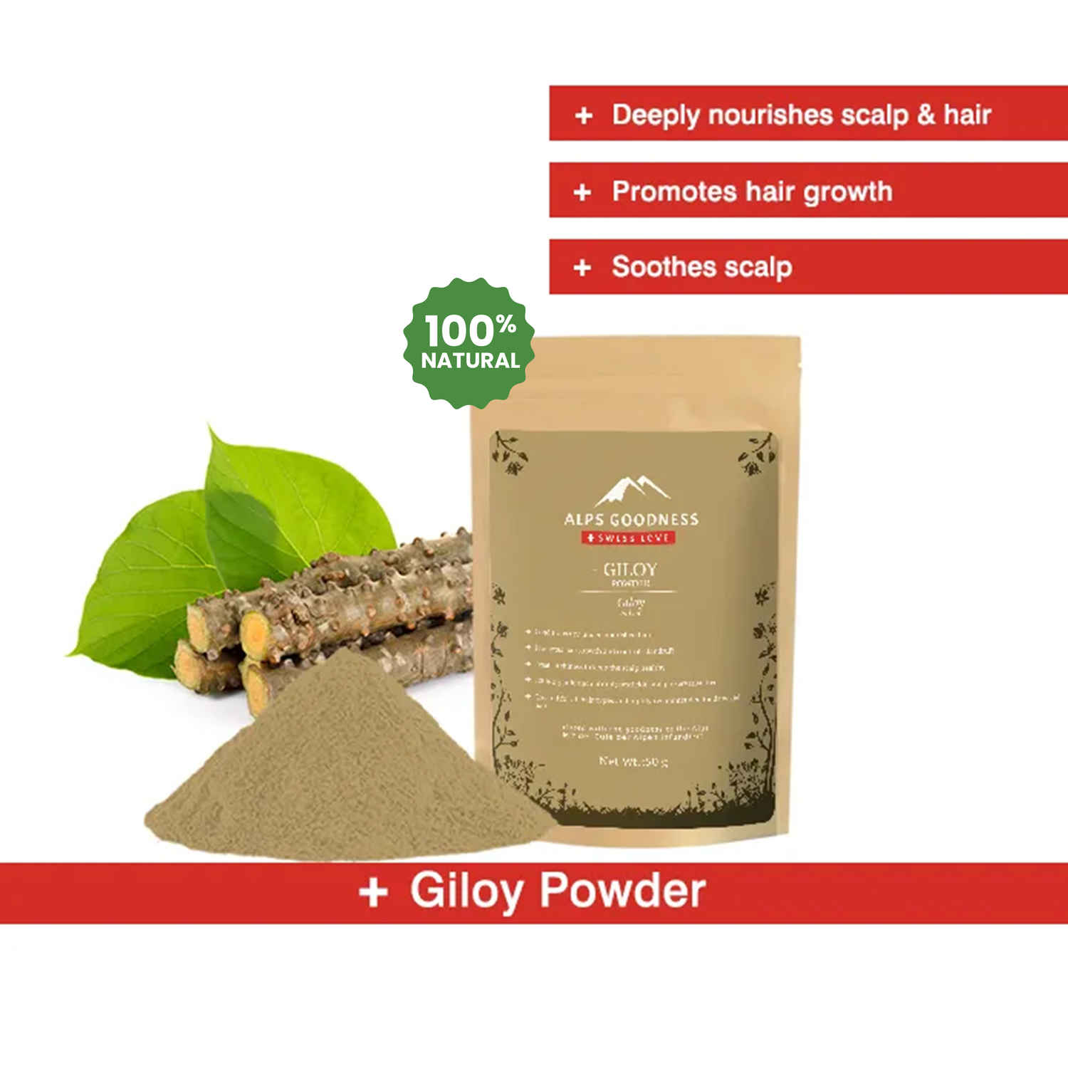 Buy Alps Goodness Powder - Giloy (50 gm) - Purplle