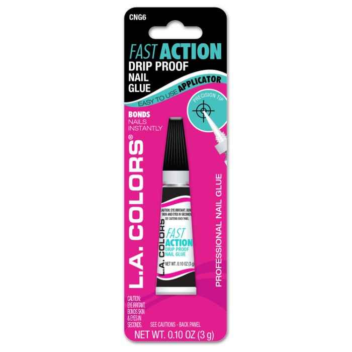 Buy L.A. Colors Drip Proof Nail Glue 3 g - Purplle