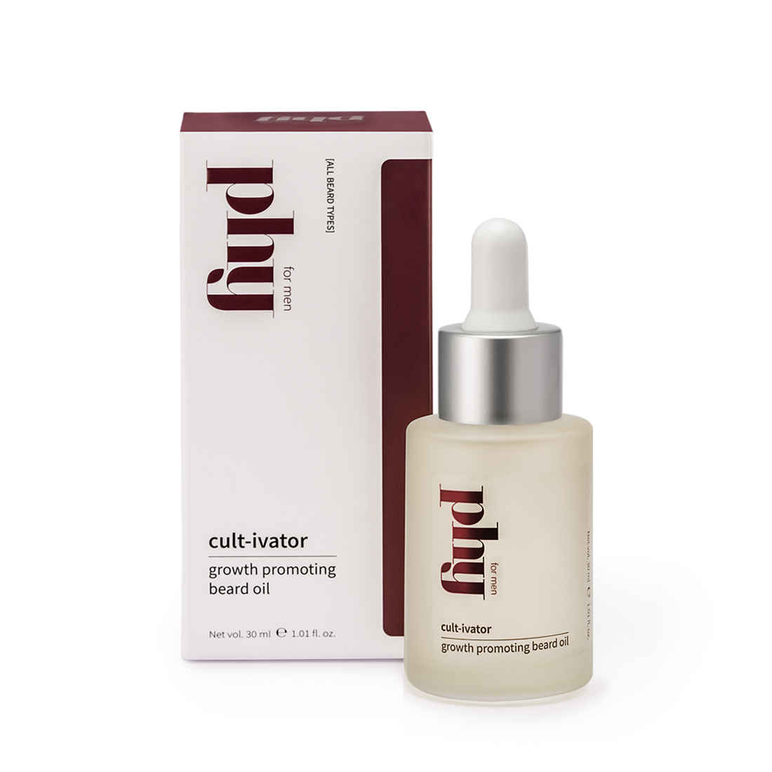 Buy Phy Cult-ivator Growth Promoting Beard Oil (30 ml) - Purplle